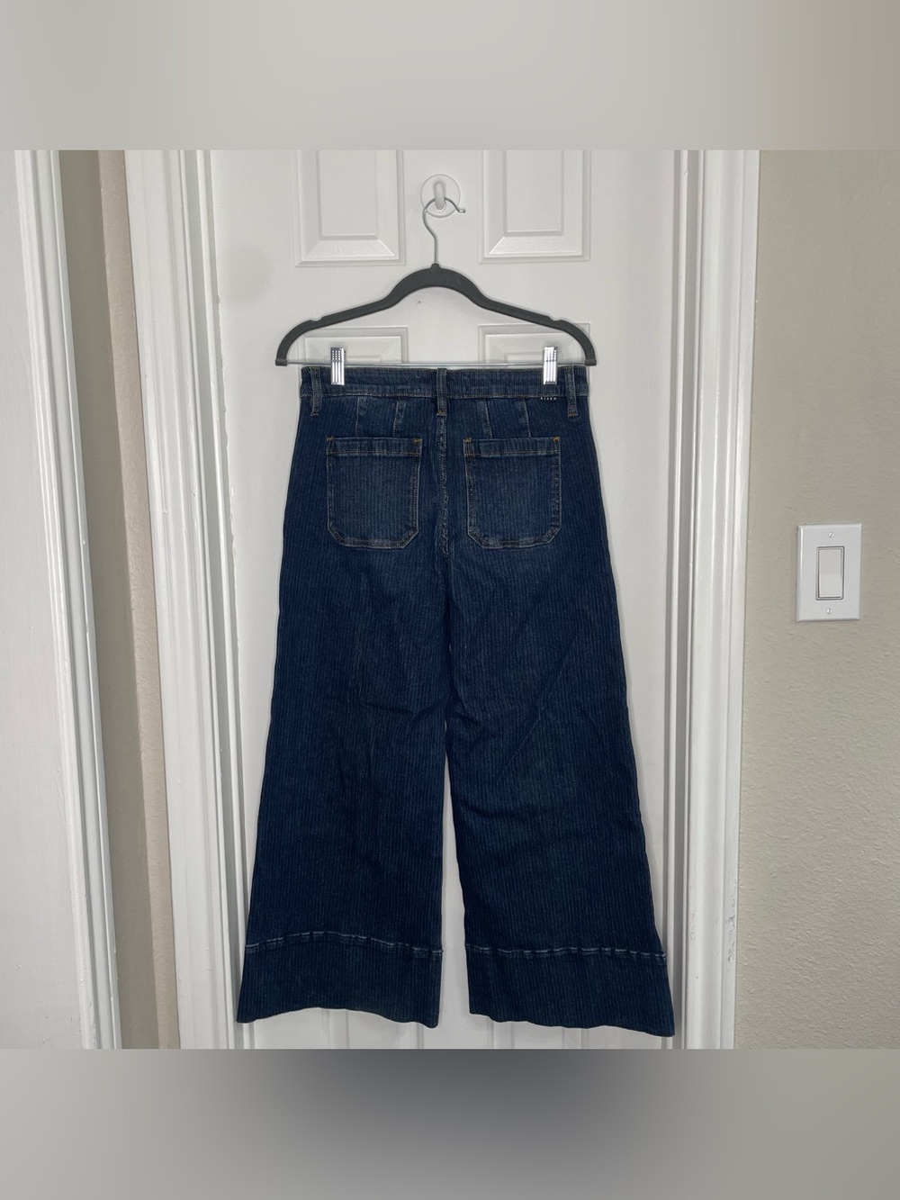 Risen x Freckled Poppy Lane Mid Rise Wide Leg Jeans Size 26 NEW - Picture 11 of 14